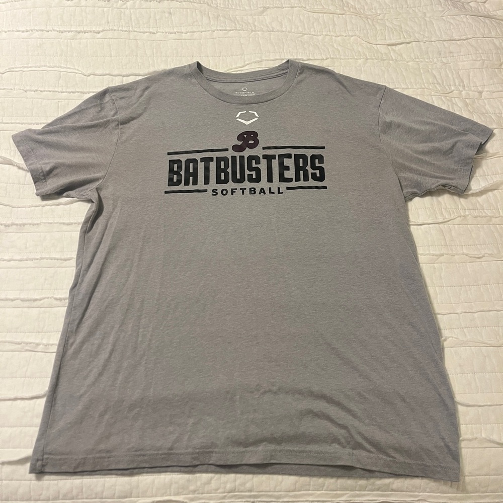 Batbusters Gray Short Sleeve Tee